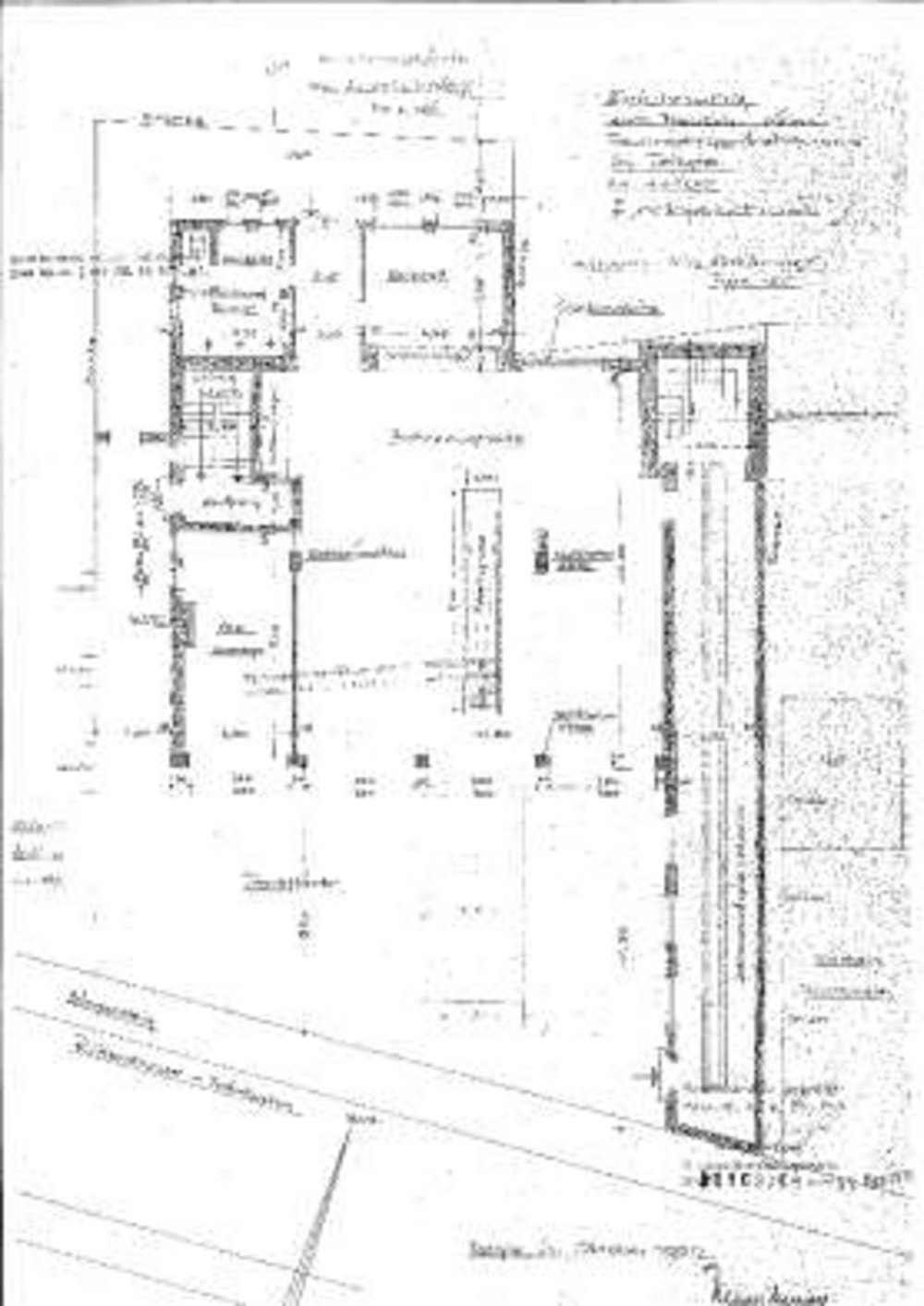 Das Gerätehaus von 1898 nach dem Umbau von 1924