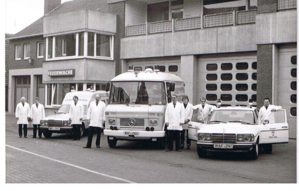 Der Rettungsdienst der Stadt Telgte 1985